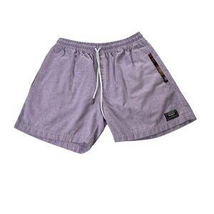 Wowie Shorts‎ Pink 5" Casual Tribal Aztec Print Pockets Drawstring Mens Size L